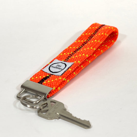 Bright orange keychain