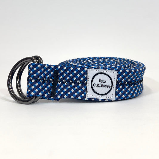 Speckled blue belt