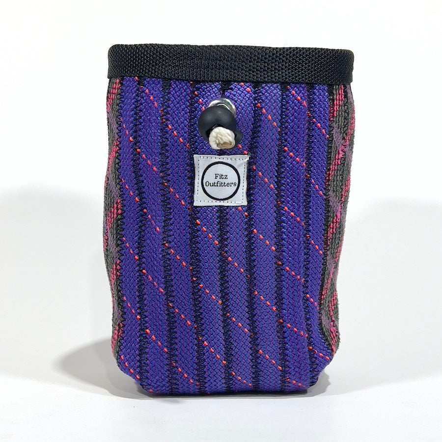 Purple chalk bag