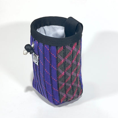 Purple chalk bag